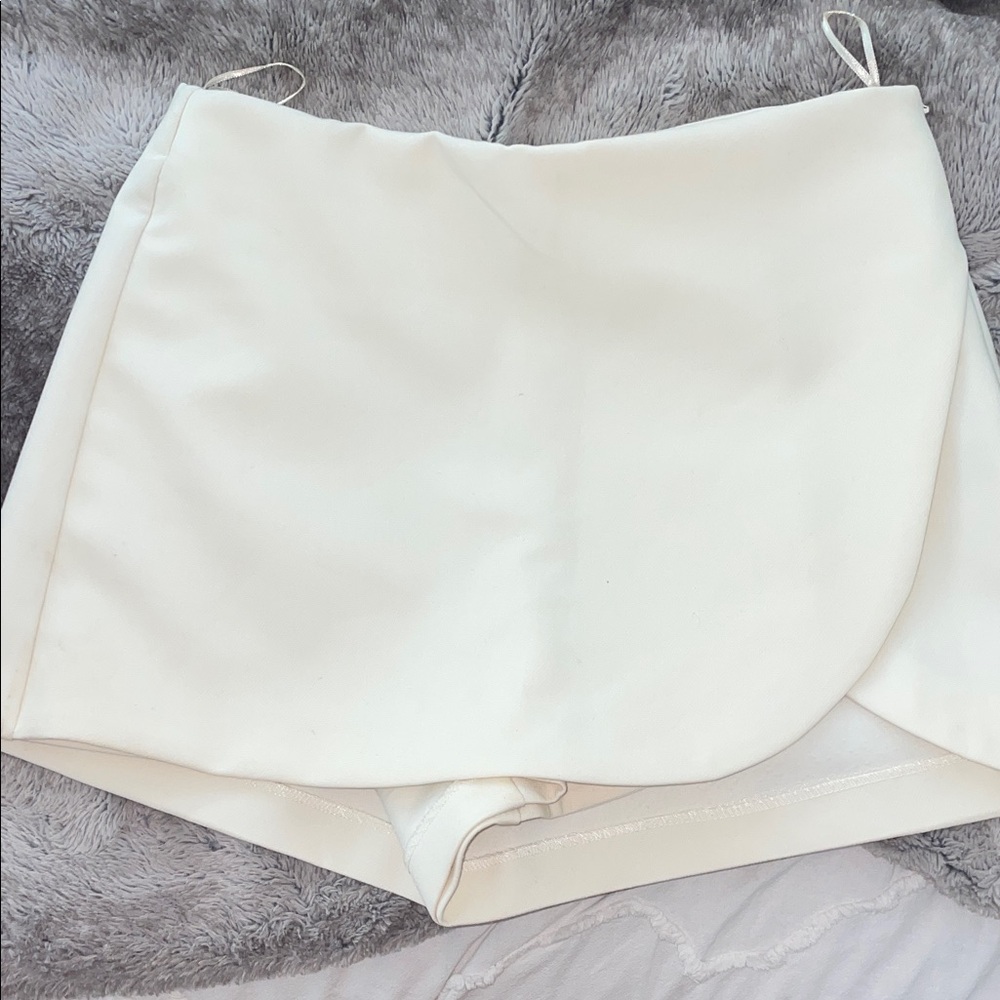 Women's White Skort